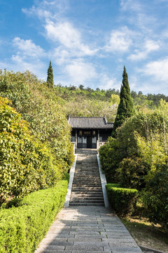 山碑材景区明文化村