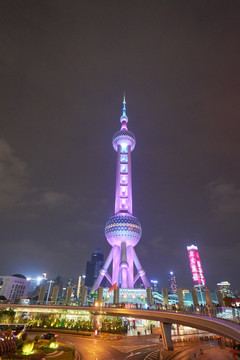 4000万像素 东方明珠夜景