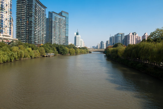 运河 京杭大运河 运河风景 杭