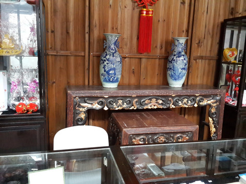 福建民俗博物馆 古家具古瓷器