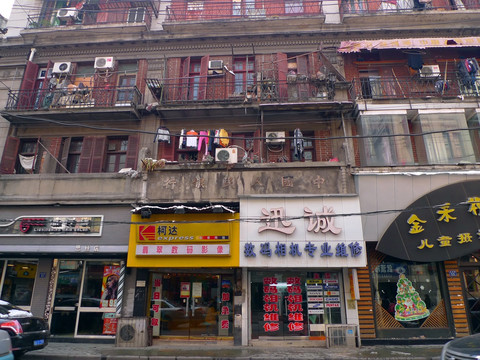 武汉汉口老街老建筑