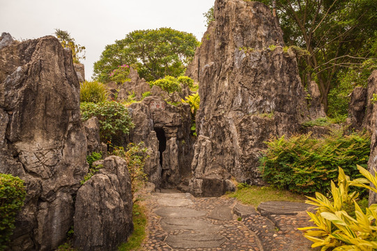 芦笛岩 微缩景观