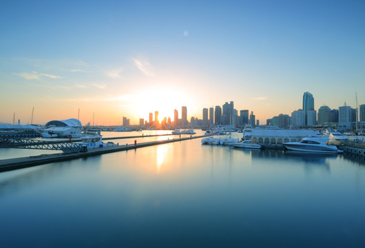 城市建筑 海滨 海景