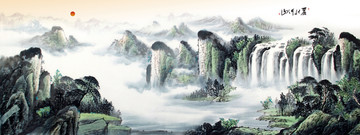 山水画