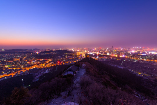 千佛山拍摄的济南夜景 （18）