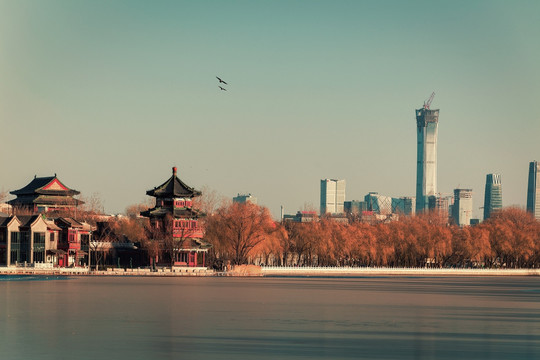 北京什刹海风景