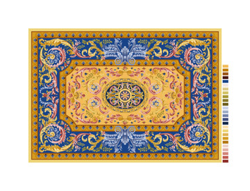 欧式地毯 古典欧式地毯