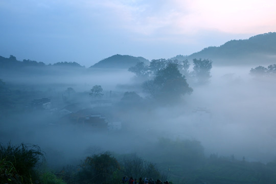 唯美山村