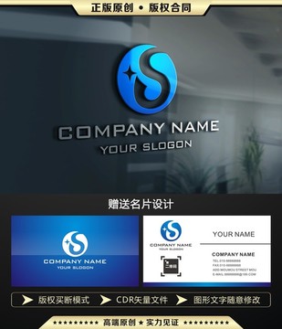 S字母 创意 LOGO设计