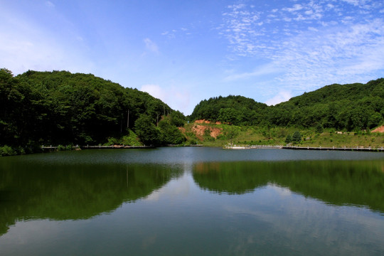 情人湖夏日