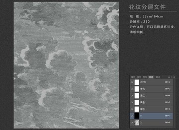 云朵复古宫廷背景墙