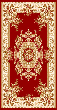 欧式地毯设计方案