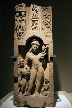印度古代门柱雕刻