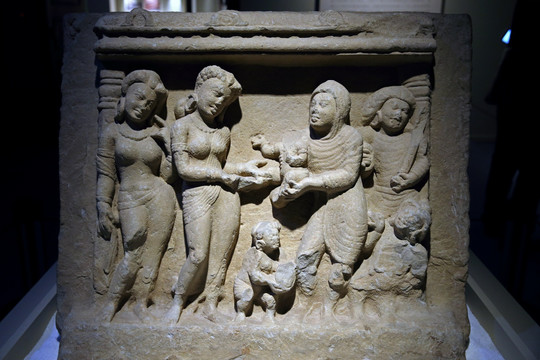 印度5世纪雕塑