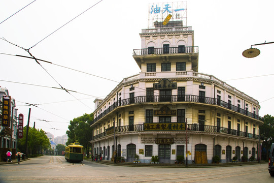 老南京路街景