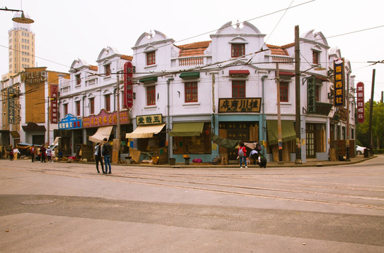 老南京路街景