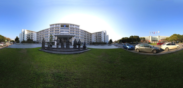 西交利物浦大学雕塑群360全景