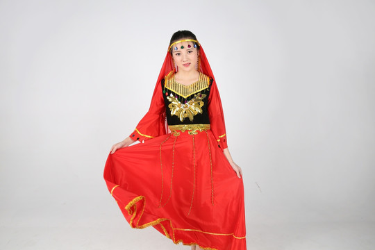 维吾尔族美女