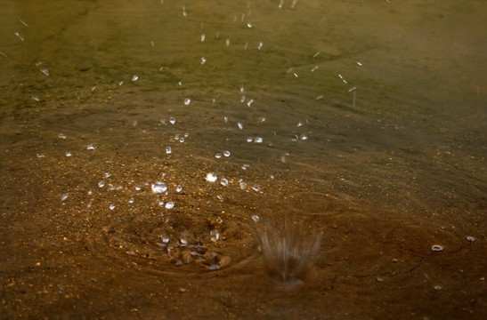 雨滴 涟漪