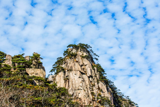 黄山奇峰怪石