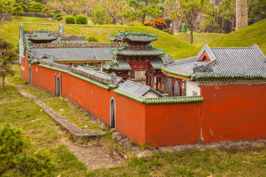 佛山祖庙 微缩景观