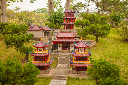 福建妈祖庙 微缩景观