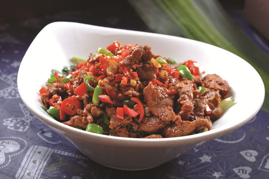 小炒黄牛肉