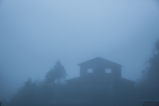 大明山雾景