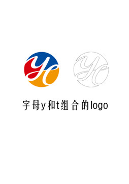 字母YT的LOGO标志