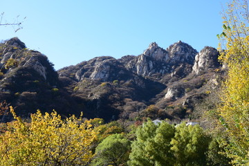 怀柔山区景色