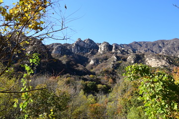 怀柔山区景色