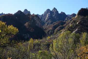 怀柔山区景色