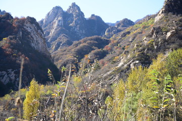 怀柔山区景色