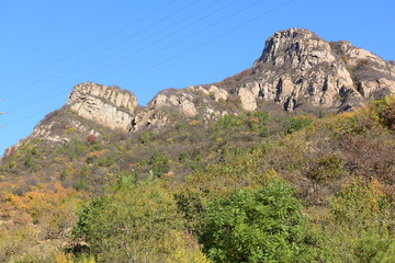 怀柔山区景色