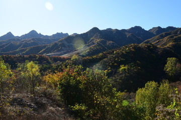 怀柔山区景色