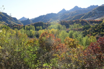 怀柔山区景色