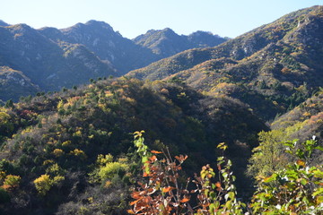 怀柔山区景色