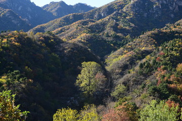 怀柔山区景色