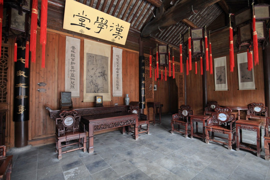 中式传统陈设 扬州个园 私宅