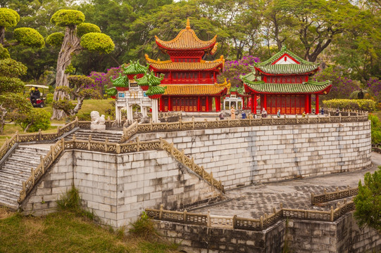 岳阳楼 古建筑模型