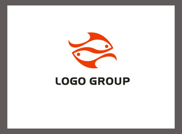 鱼形LOGO设计