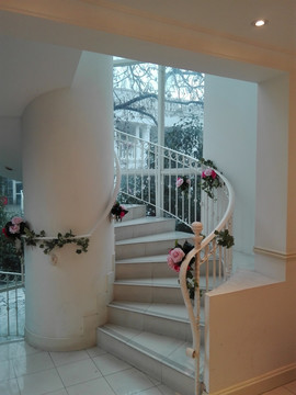 婚庆礼堂楼梯