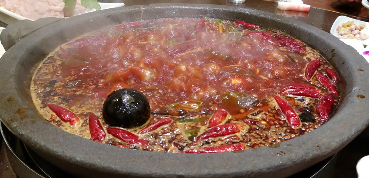 红汤火锅锅底