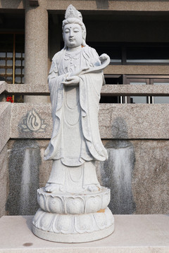 观世音菩萨 雕像 天齐寺