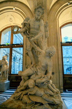 卢浮宫人像艺术雕塑