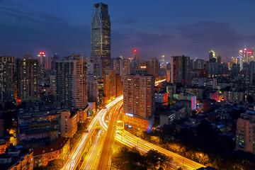 广州东山口夜景