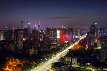 深圳罗湖城市夜景