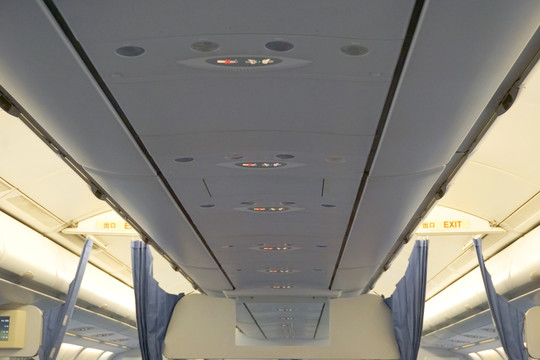 飞机客舱设施 阅读灯 提示灯