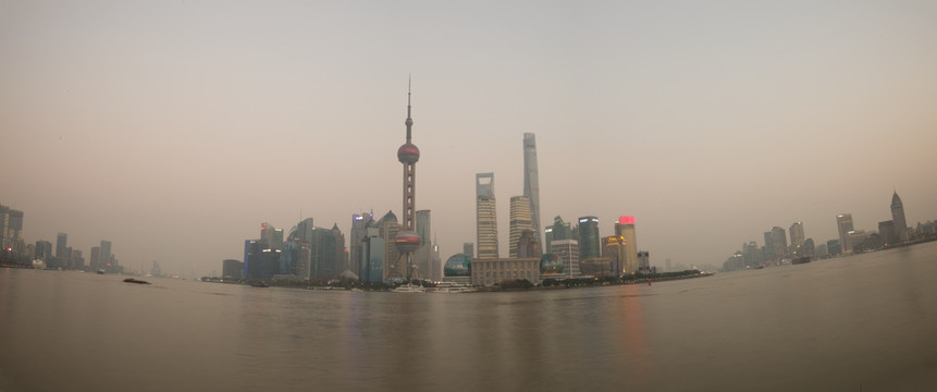 上海浦东 全景图