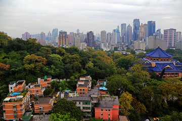 广州中山纪念堂城市风光